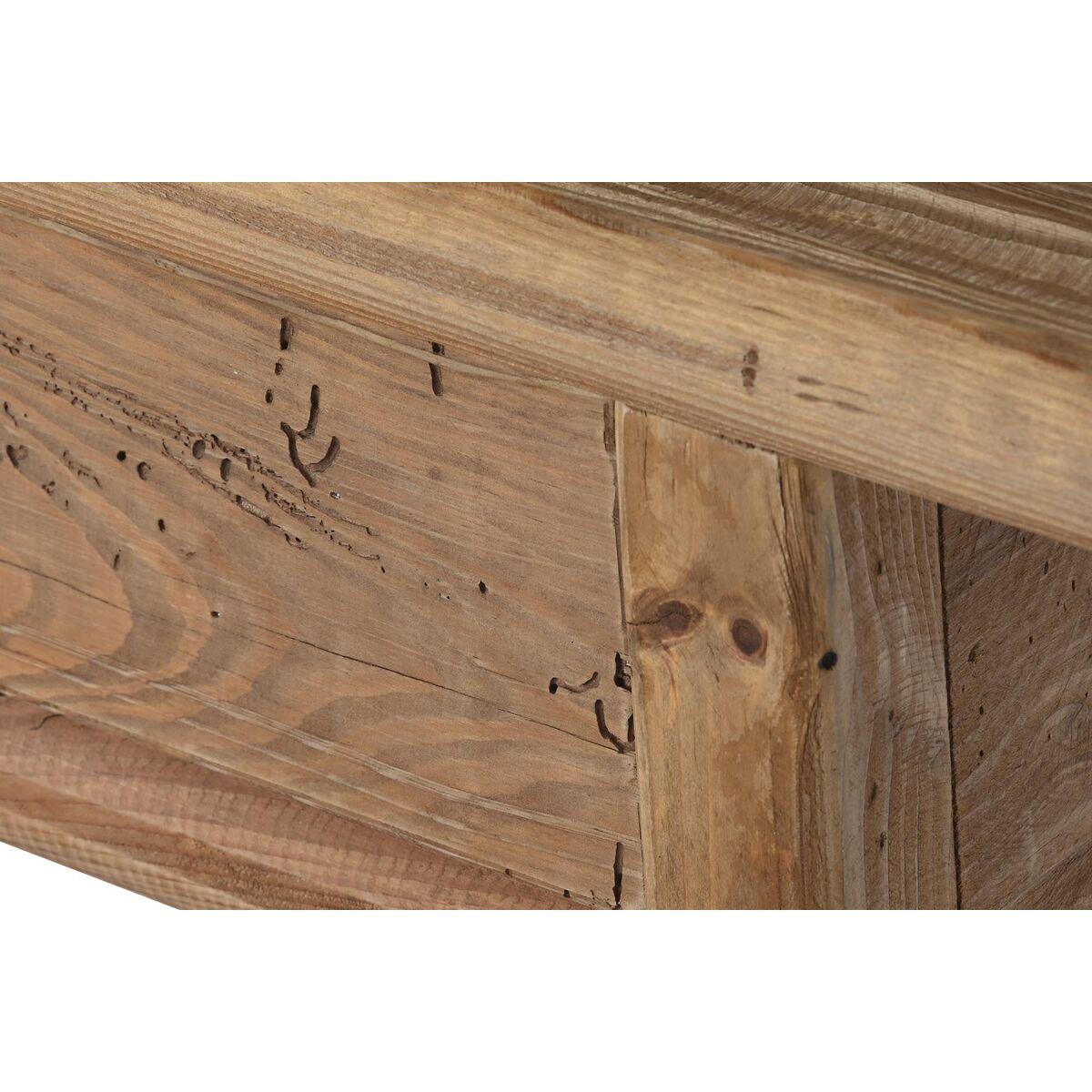 Consola DKD Home Decor Natural Madera Pino Madera Reciclada 140 x 38 x 80 cm