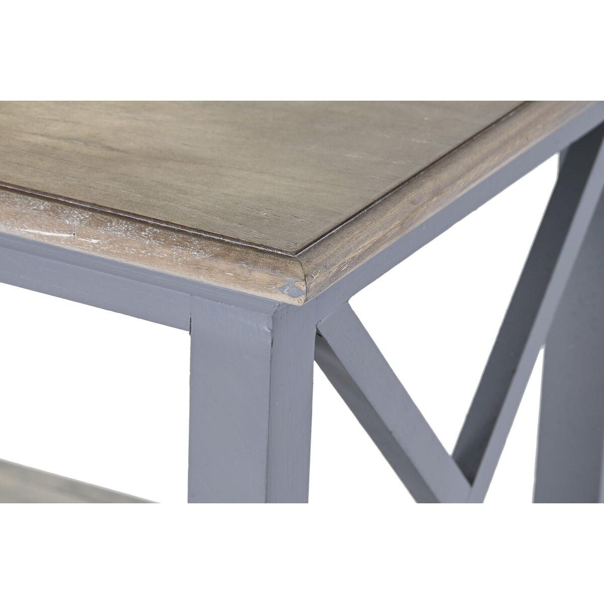 Aparador DKD Home Decor 132 x 40 x 84.5 cm 132 x 40 x 84,5 cm Natural Gris Madera de Paulonia Madera MDF