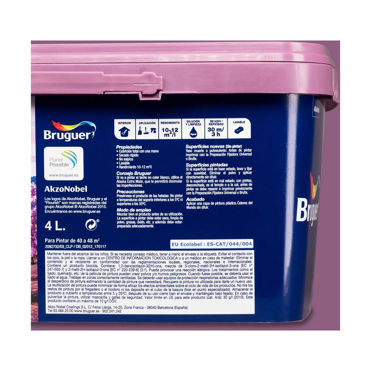 Pintura Bruguer Japon 4 L Violeta natural