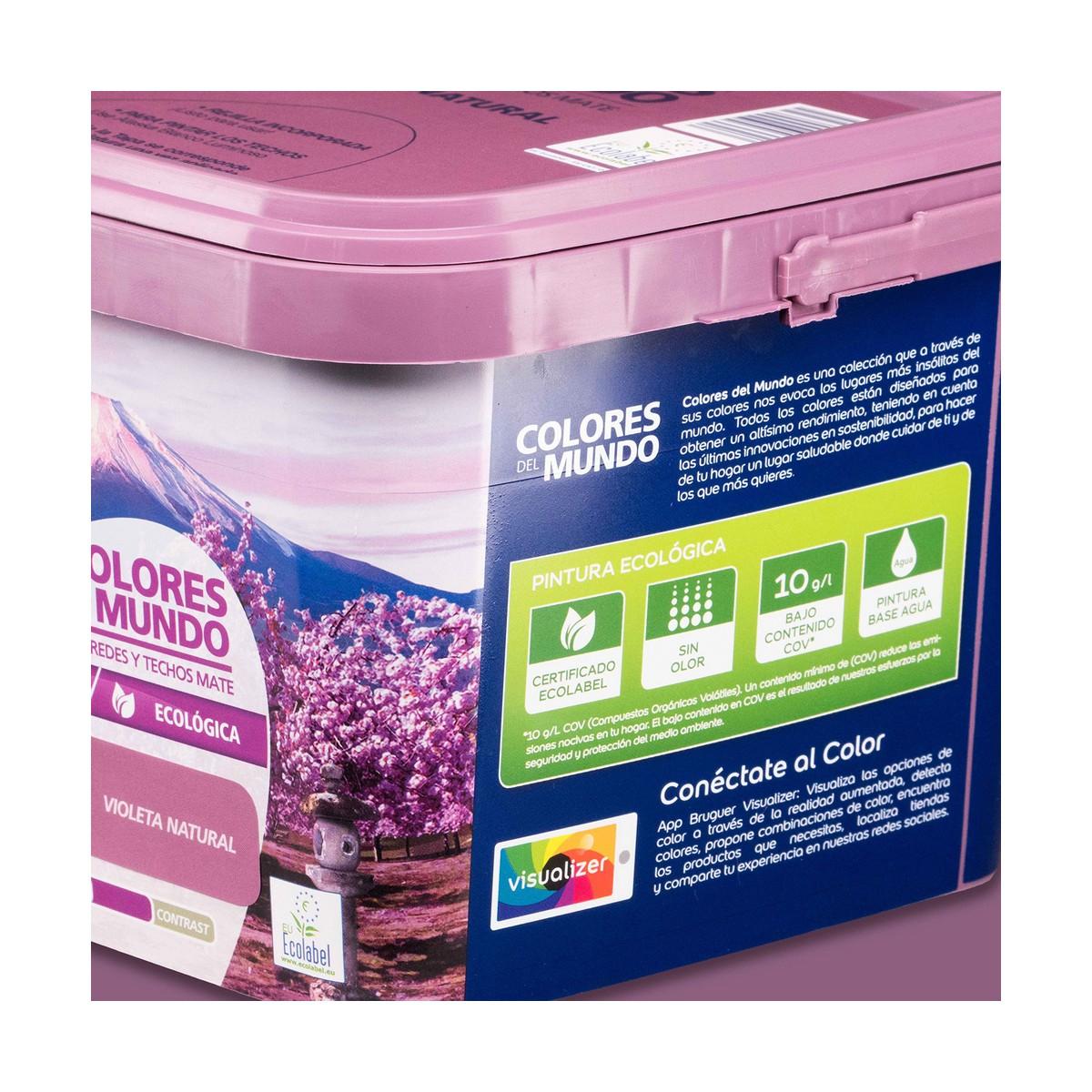 Pintura Bruguer Japon 4 L Violeta natural