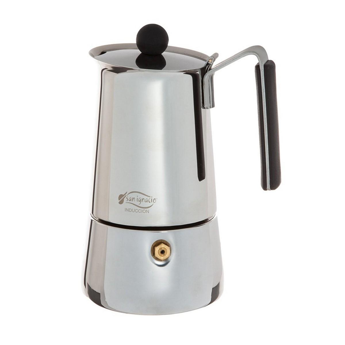 Cafetera San Ignacio Milan Acero Inoxidable 700 ml (Cafetera Italiana) (Cafetera)