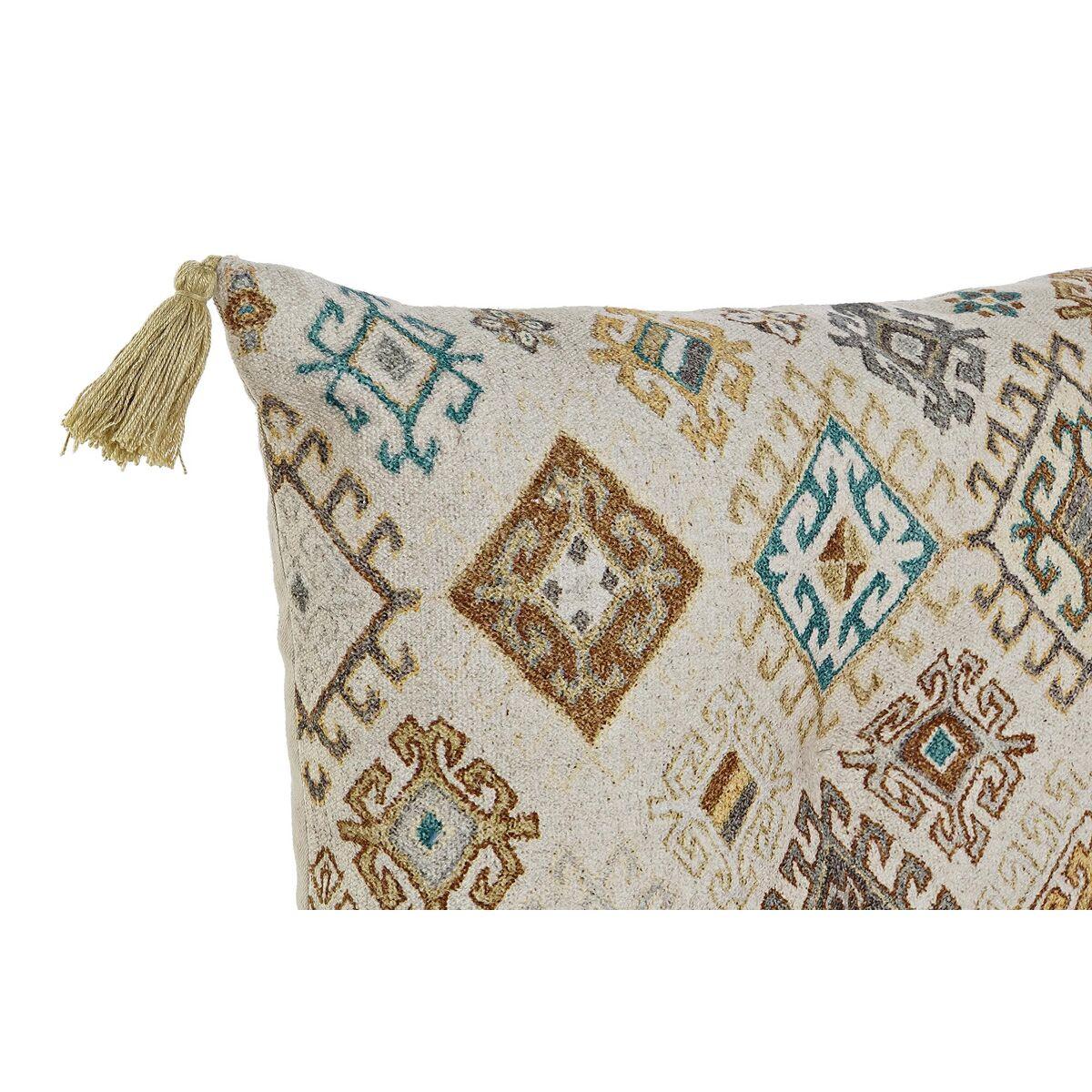 Sofá de 2 Plazas DKD Home Decor Amarillo Marrón Beige 145 x 76 x 13 cm