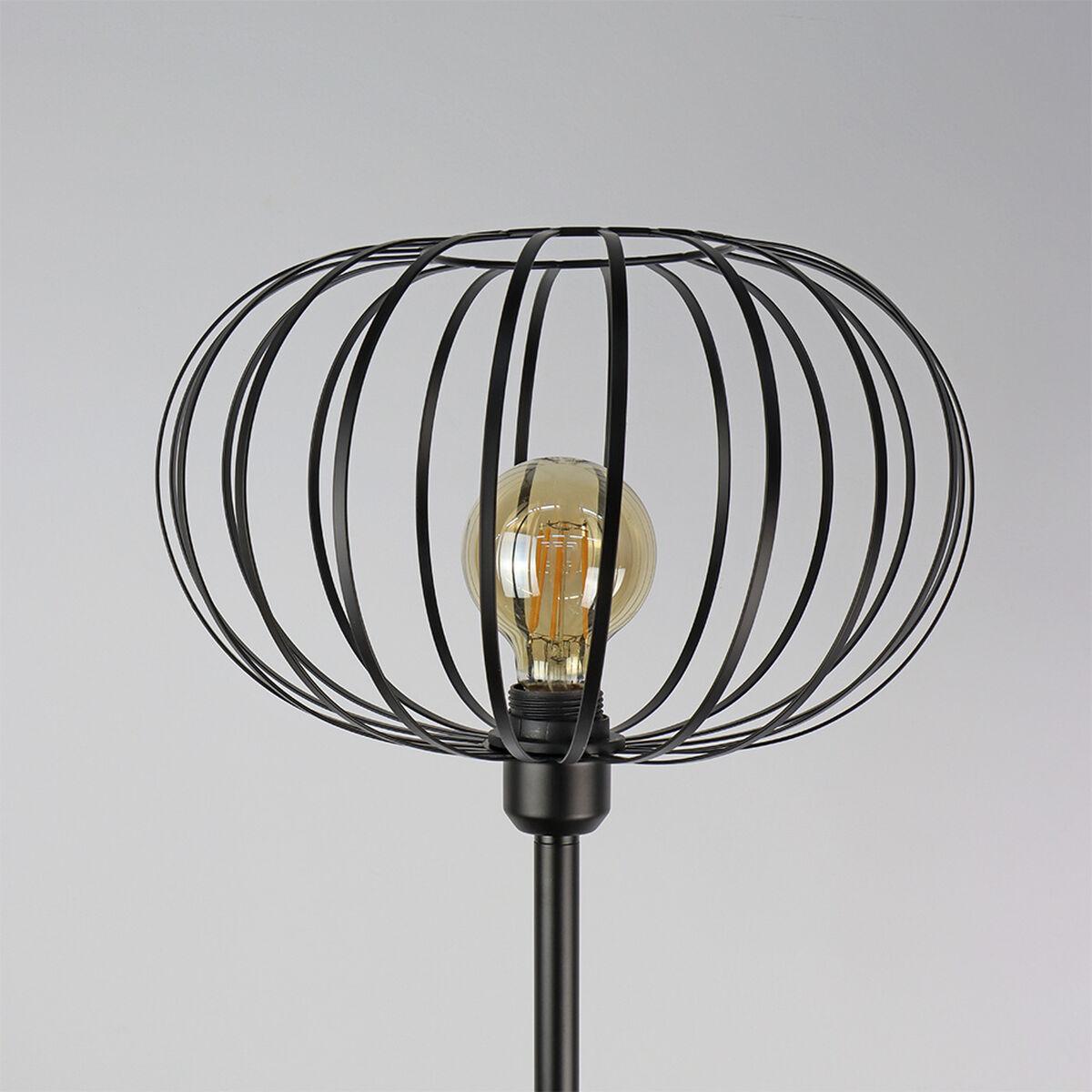 Lámpara de Pie EDM 32122 Negro 60 W 220-240 V 35 x 35 x 150 cm Vintage