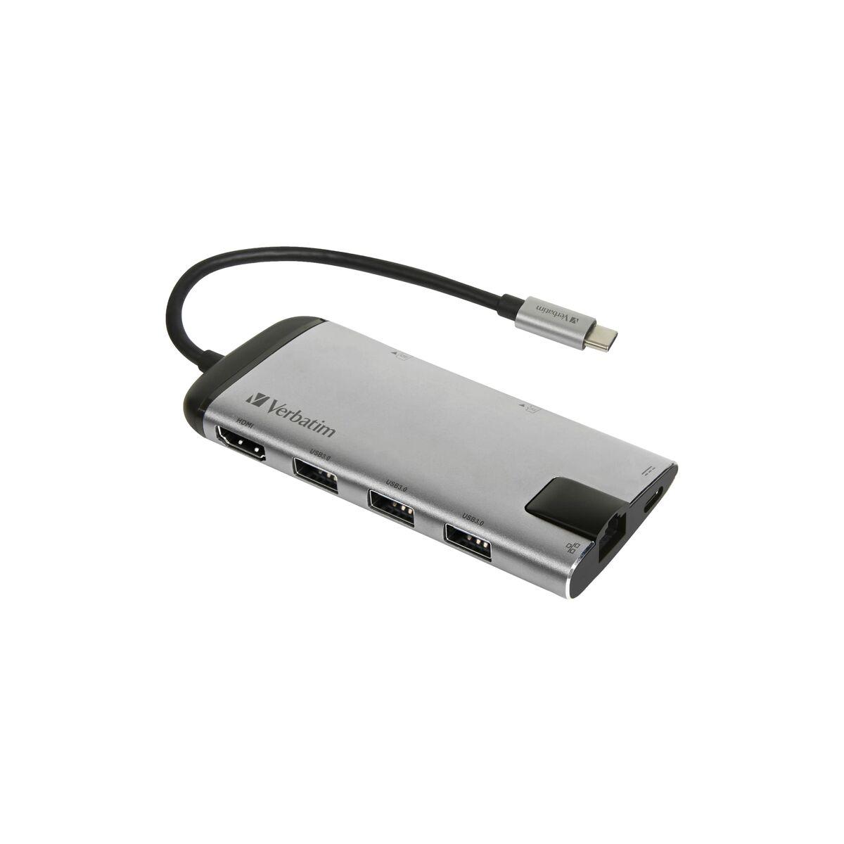 Hub USB Verbatim Multiport-Adapter USB 3.0 (Reacondicionado A)