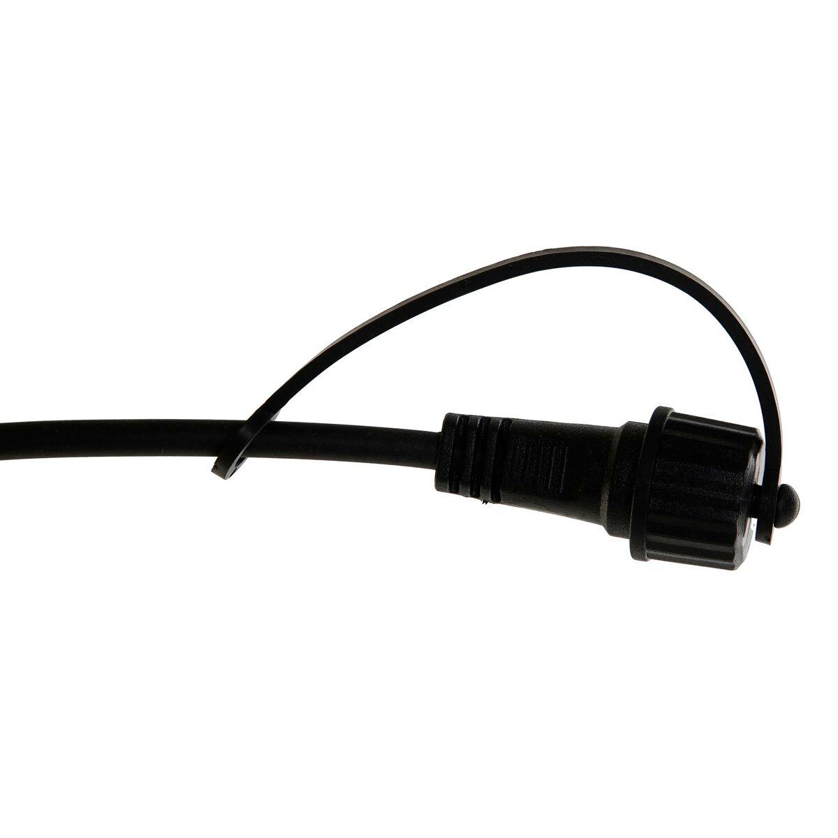 Guirnalda de Luces LED DKD Home Decor Negro E27 (6 x 15 x 950 cm)
