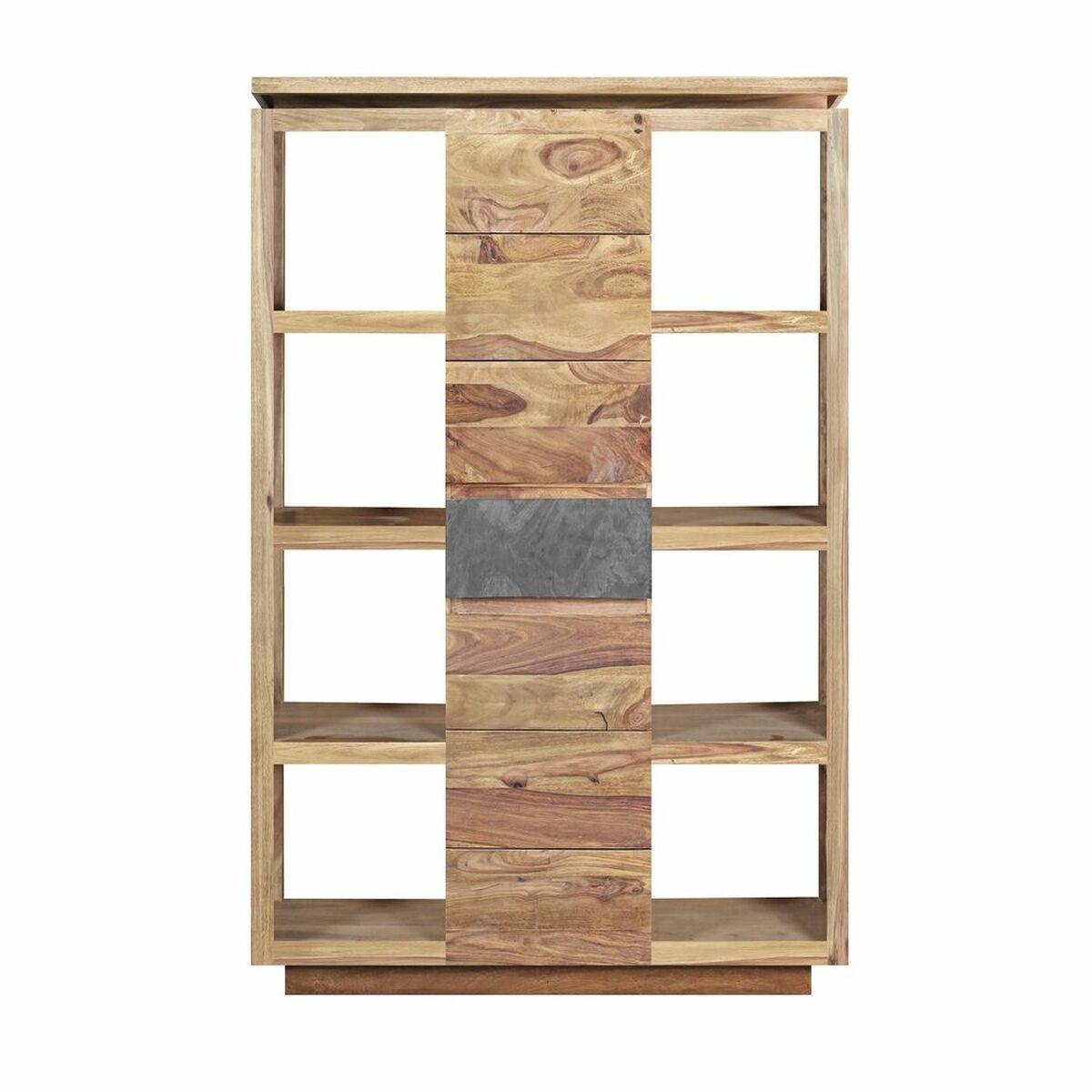 Estantería DKD Home Decor Sheesham Marrón Gris Natural Madera 120 x 40 x 185 cm