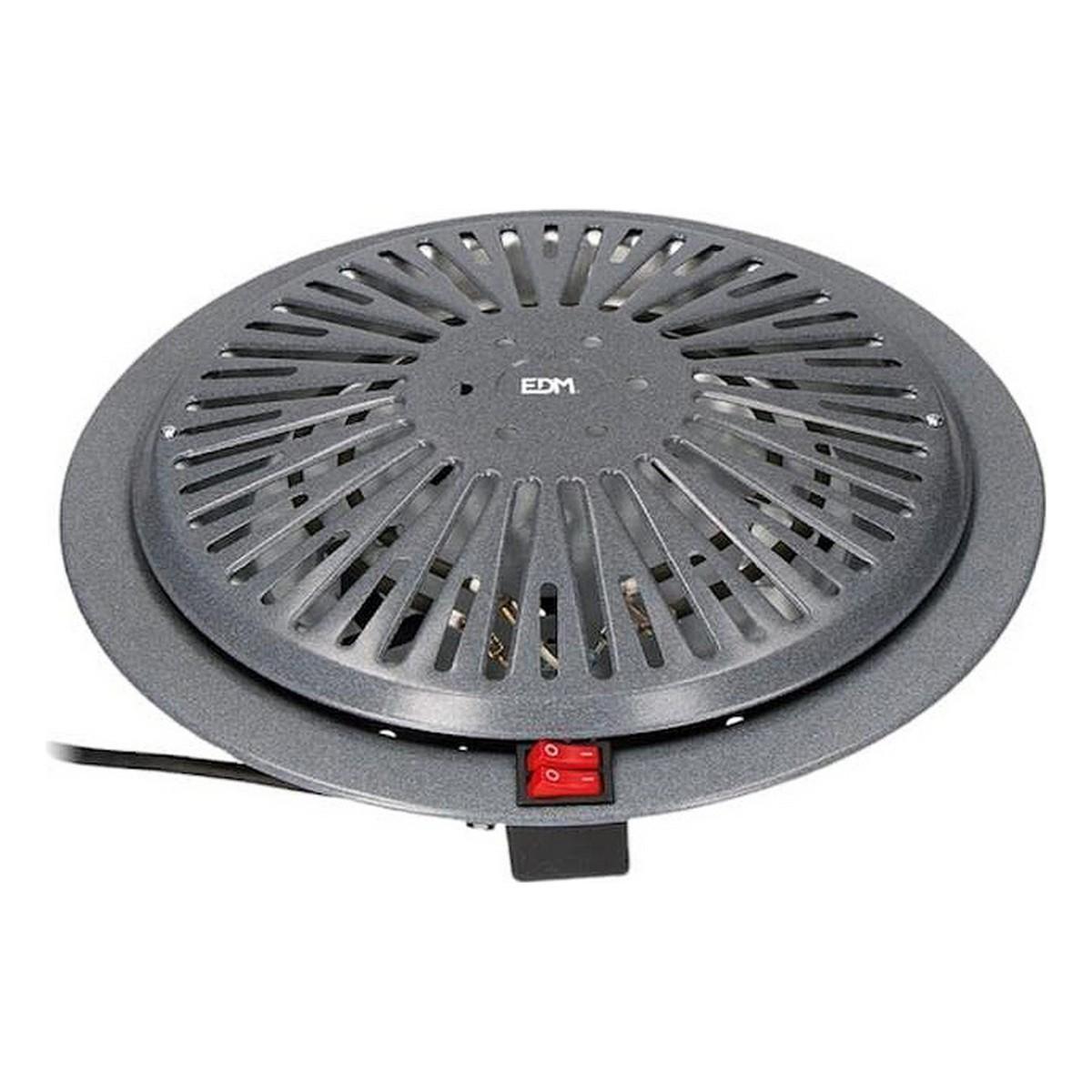 Brasero EDM 07102 Gris 900 W (Ø 38 X 7 cm)