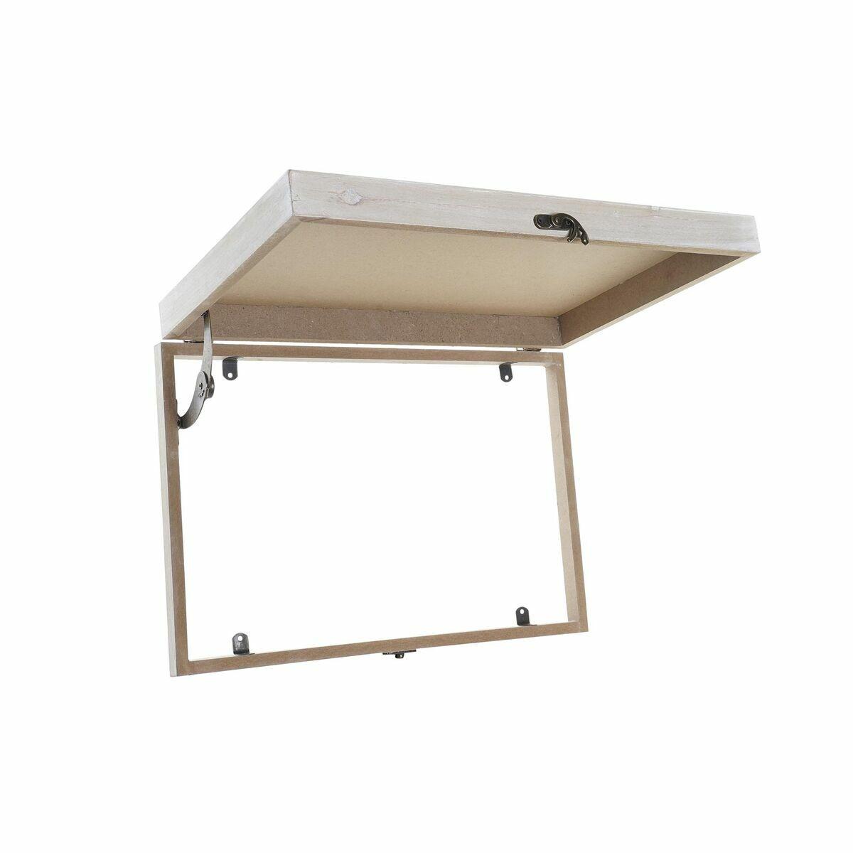 Tapa DKD Home Decor Buda Contador 46,5 x 6 x 31,5 cm 2 Unidades Madera MDF