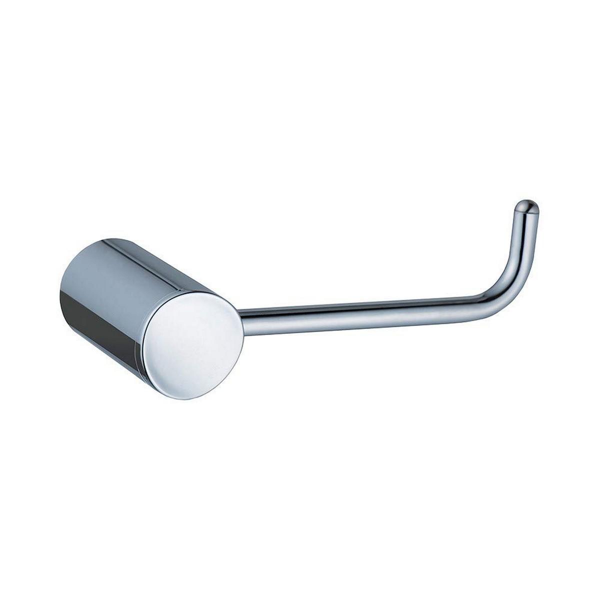 Portarrollos de Papel Higiénico EDM Acero Inoxidable Cromado (16.49 x 5.56 cm)