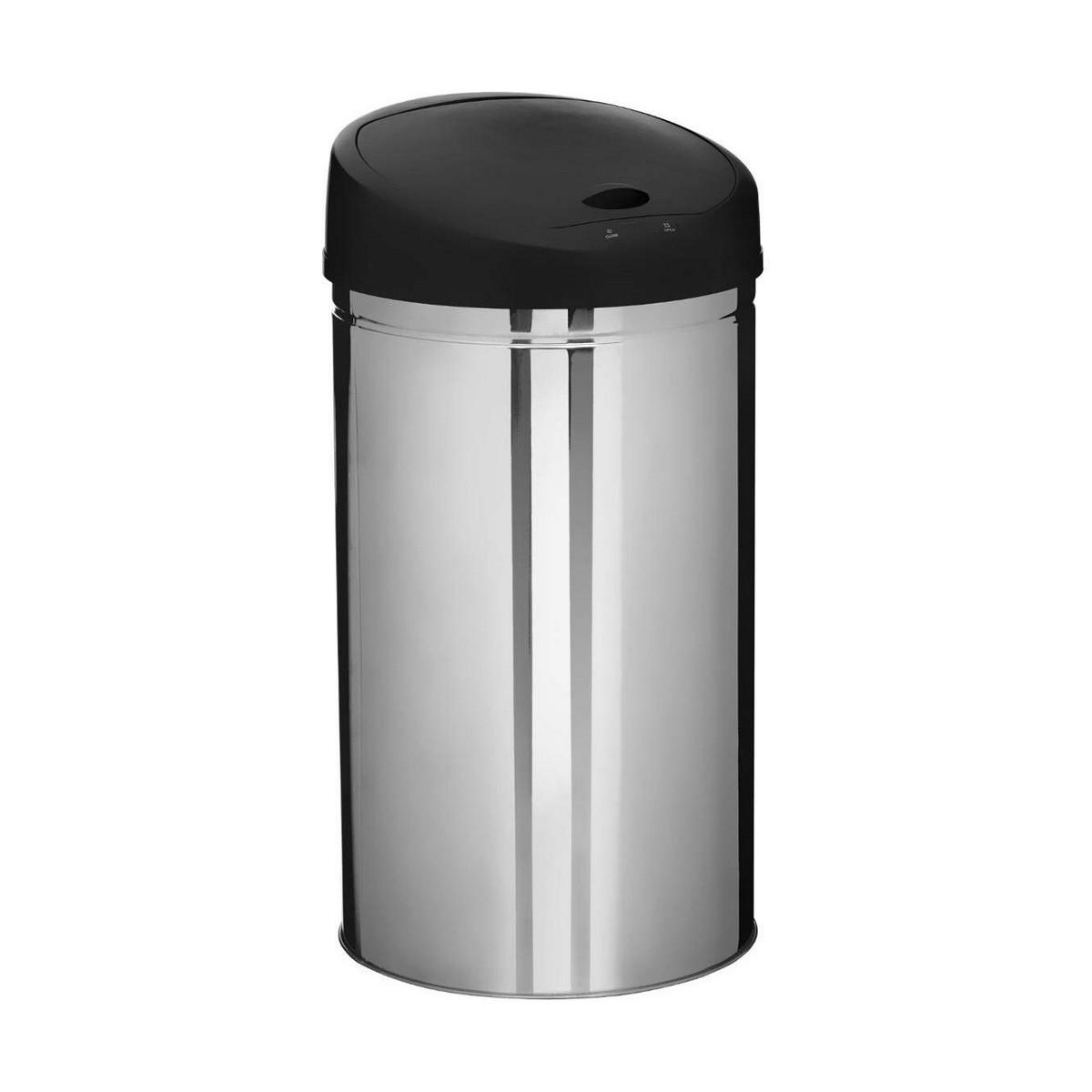 Cubo de basura 5five Simply Smart Acero Inoxidable 42 L Plateado