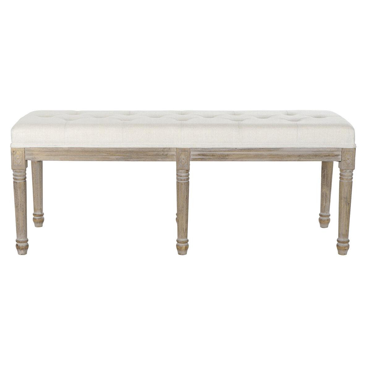 Banqueta DKD Home Decor   Madera de caucho 122 x 41 x 46 cm