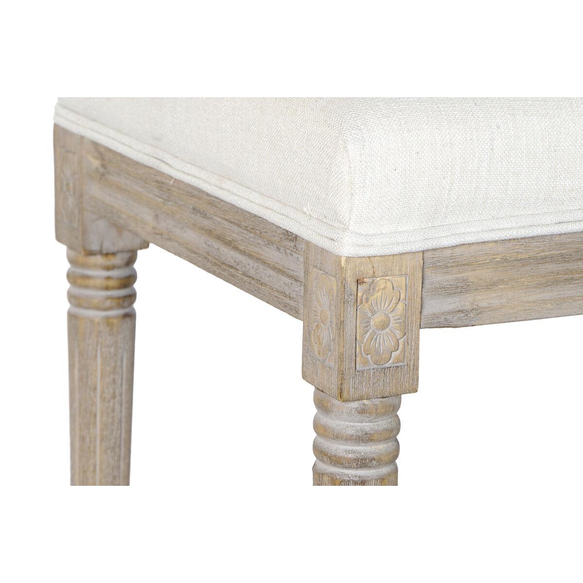 Banqueta DKD Home Decor   Madera de caucho 122 x 41 x 46 cm