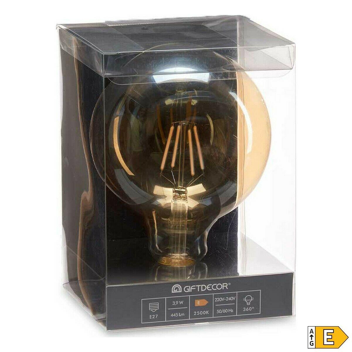 Bombilla LED 445 lm E27 Ambar Vintage 4 W (12,5 x 17,5 x 12,5 cm)