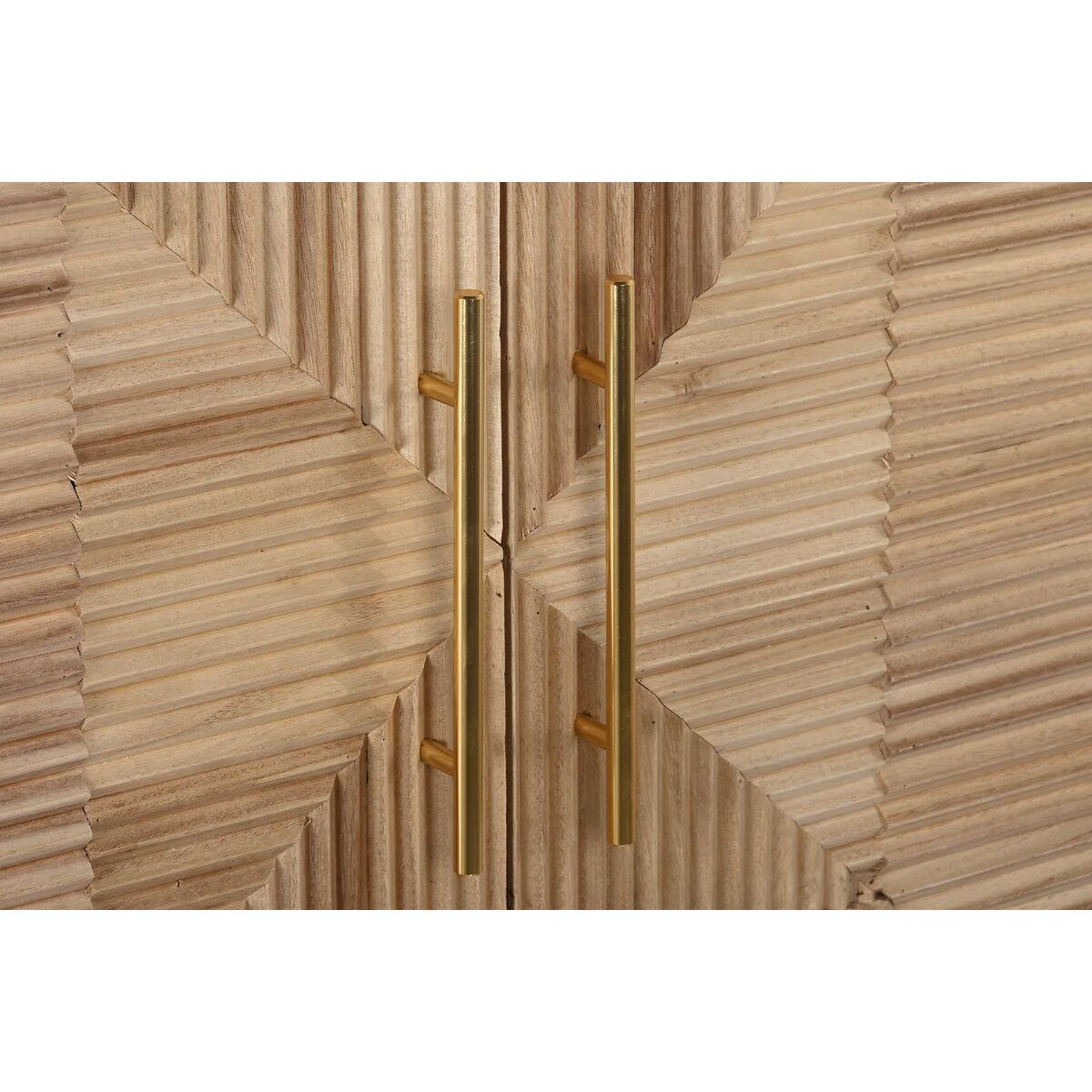 Aparador DKD Home Decor Dorado Marrón claro Madera MDF 100 x 44 x 118 cm
