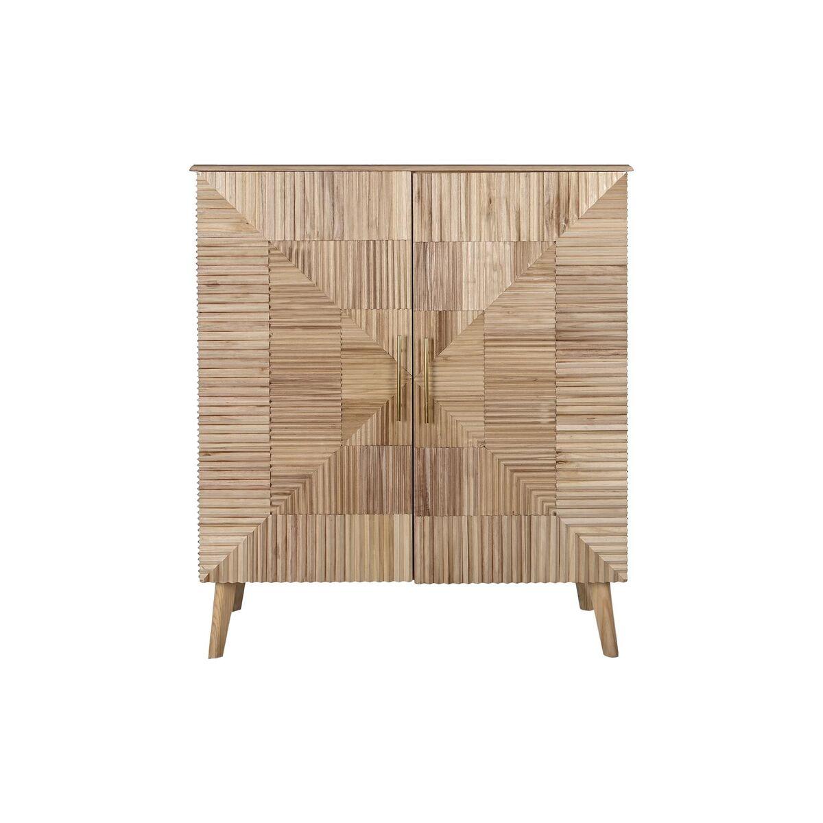 Aparador DKD Home Decor Dorado Marrón claro Madera MDF 100 x 44 x 118 cm