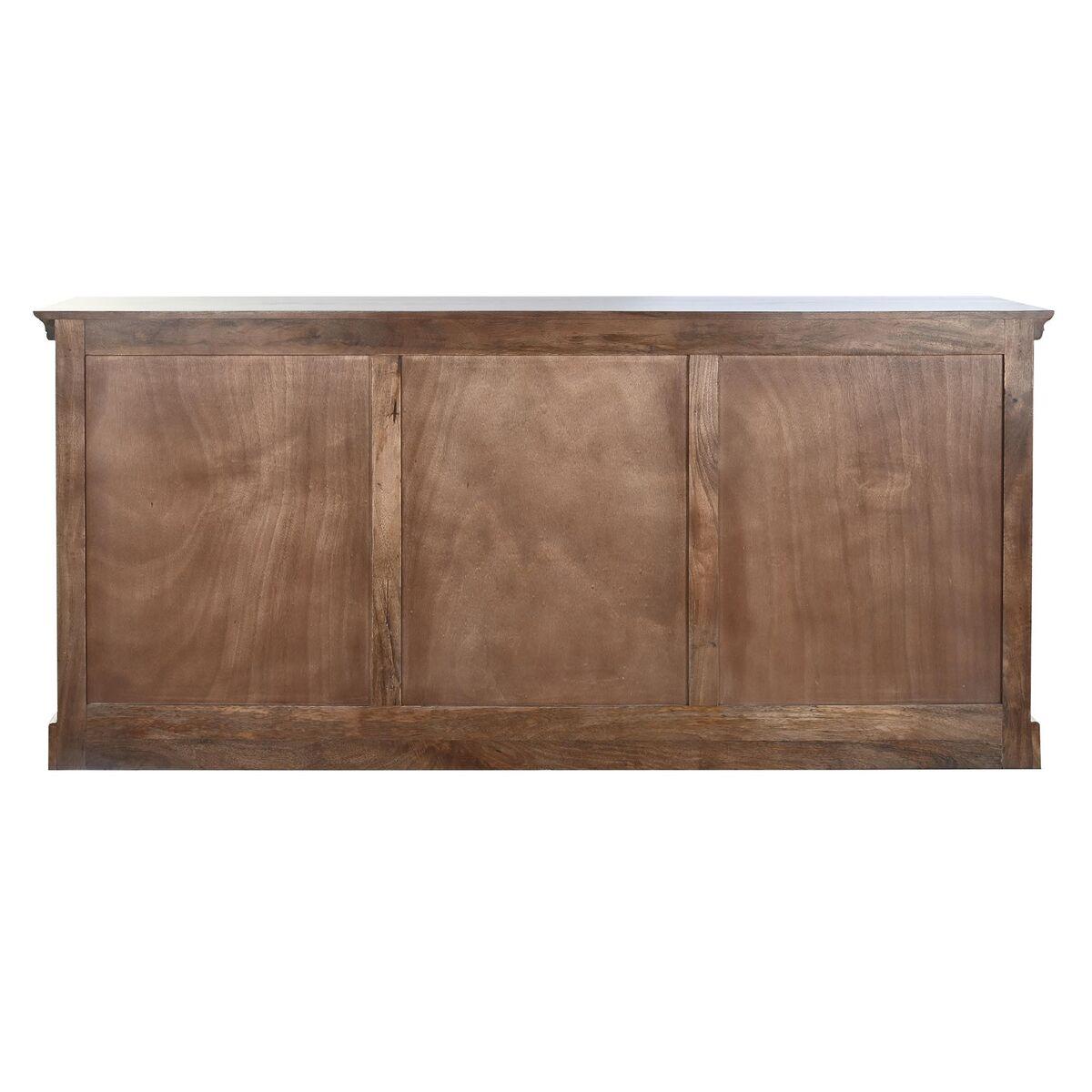Aparador DKD Home Decor Blanco Marrón oscuro Madera de mango (180 x 46 x 83 cm)