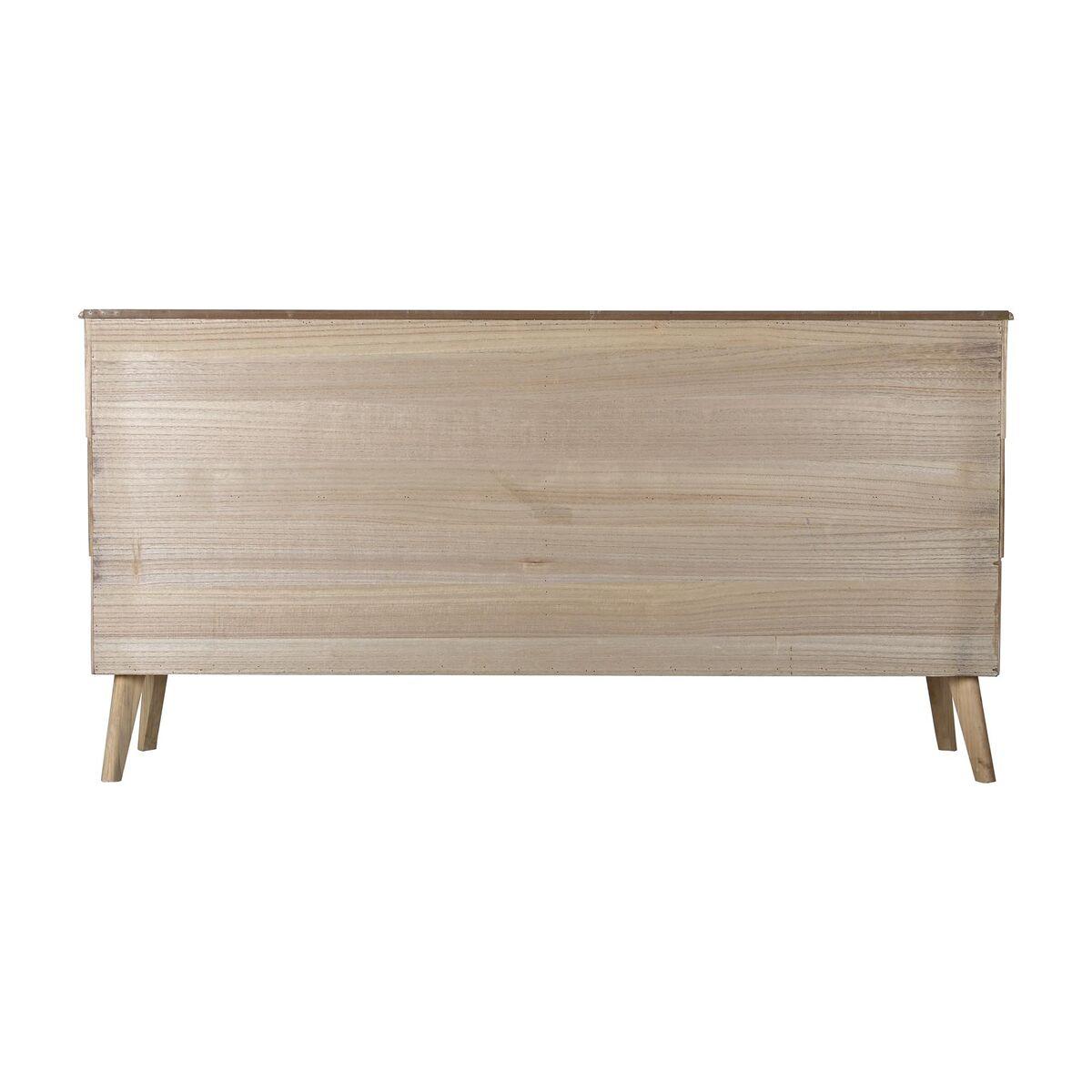 Aparador DKD Home Decor Dorado Marrón claro Madera de Paulonia Madera MDF 157 x 40 x 80 cm