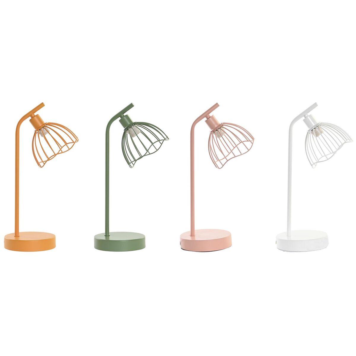 Lámpara de mesa DKD Home Decor 20 x 14 x 40 cm Metal 220 V 40 W 25 W 4 Piezas