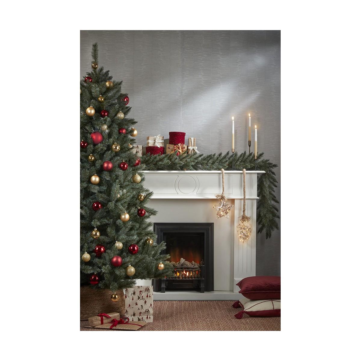 Adorno Navideño House of Seasons Marrón Ø 58 X 26 CM