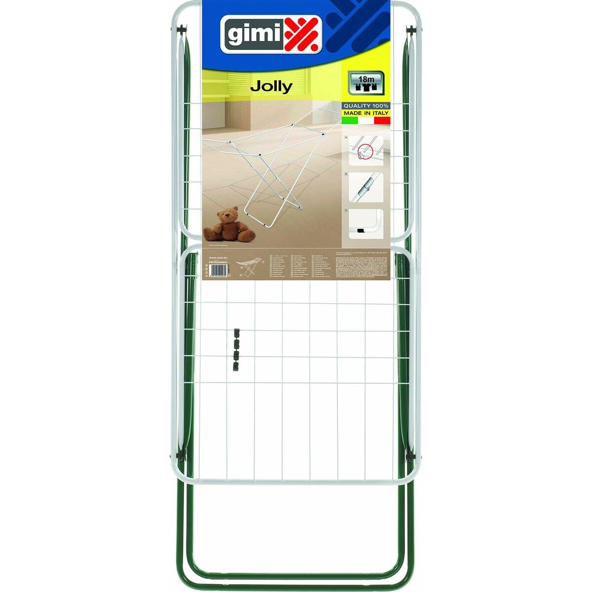 Tendedero Plegable Gimi Jolly C6 180 x 55 x 93 cm Acero