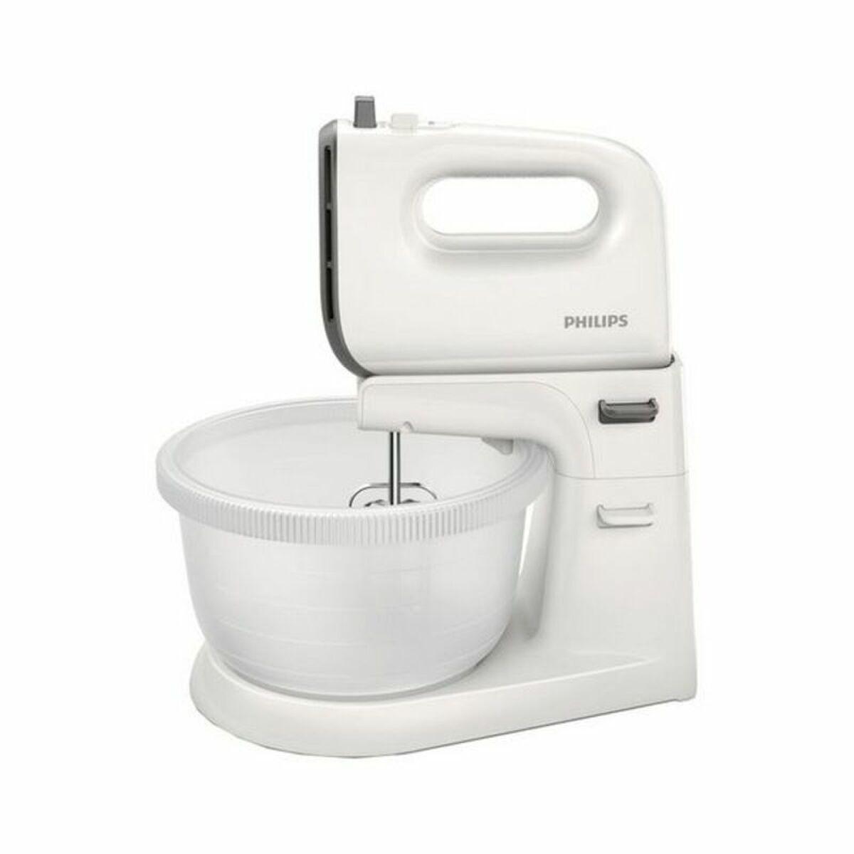 Batidora-Amasadora con Bol Philips HR3745/00 Blanco 3 L 450 W