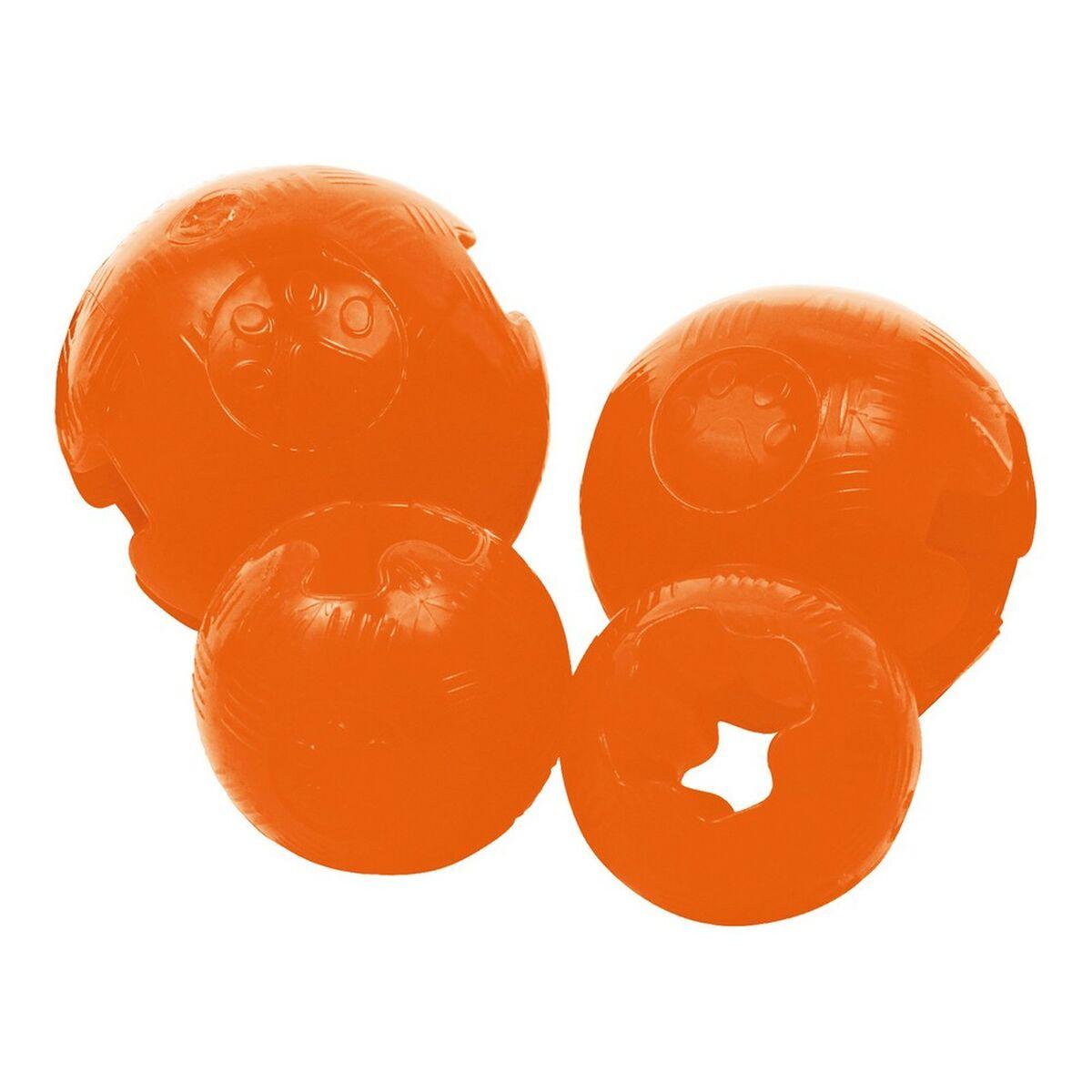 Juguete para perros Gloria TPR Naranja (5.7cm)