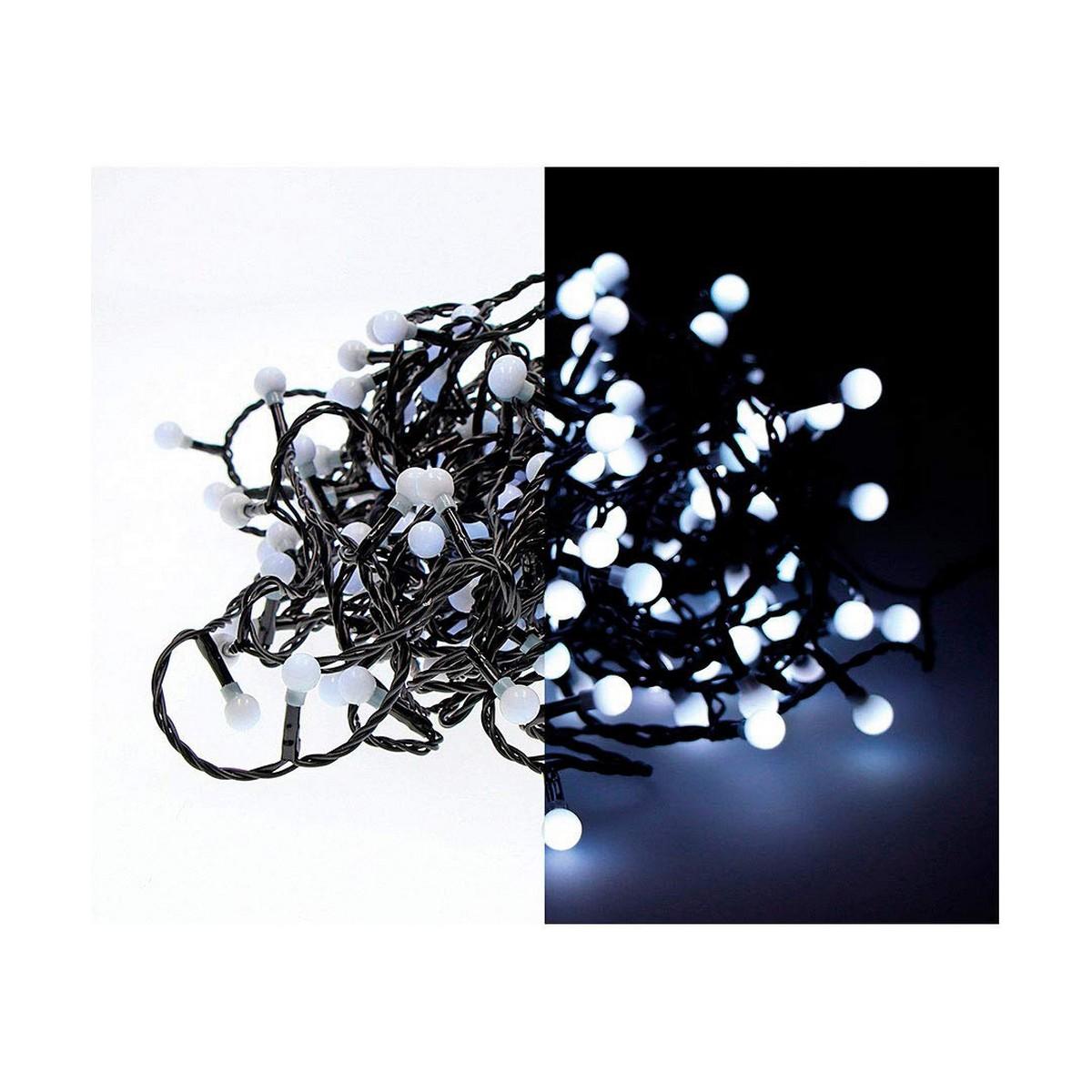 Guirnalda de Luces LED EDM Negro E27 50 m