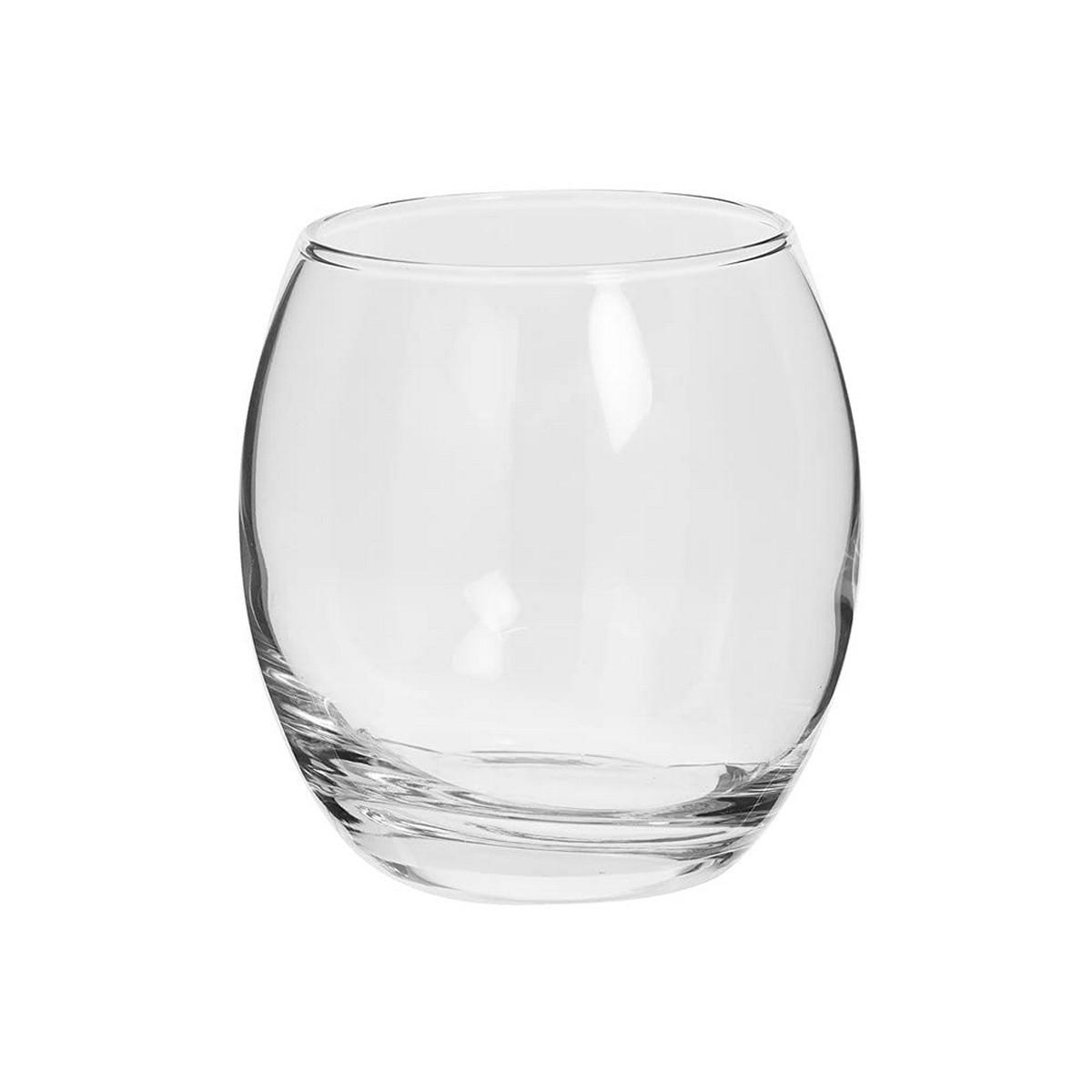 Set de Vasos Secret de Gourmet Cesari Transparente Cristal 400 ml 6 Piezas