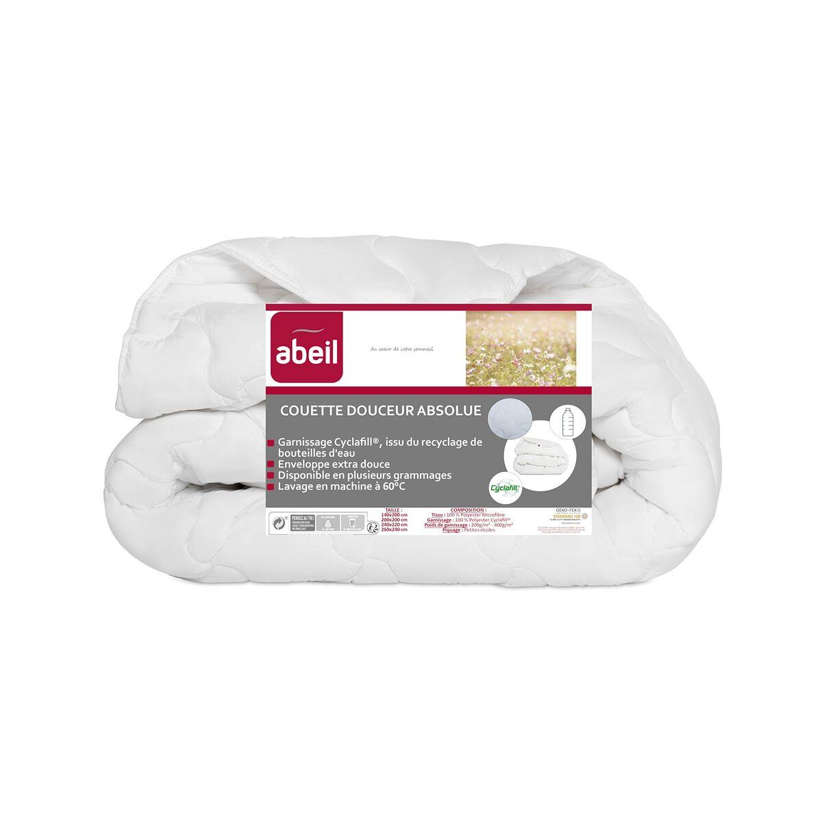 Edredón Abeil Blanco 400 g /m² 240 x 260 cm