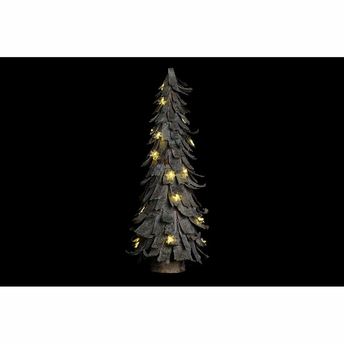 Árbol de Navidad DKD Home Decor Gris Natural Abedul 35 x 35 x 96 cm