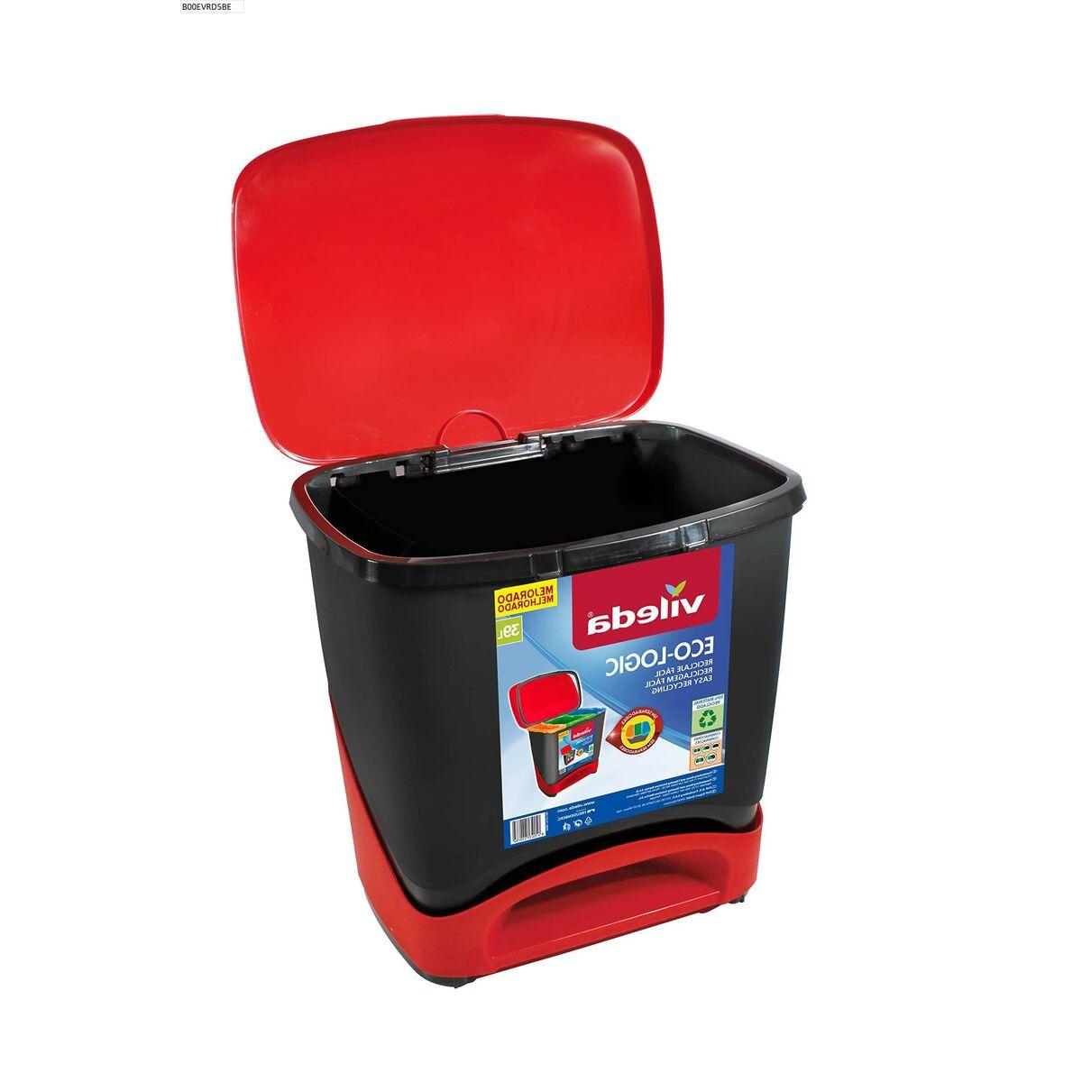 Cubo de basura Vileda ECO-LOGIC Polipropileno (39 L)