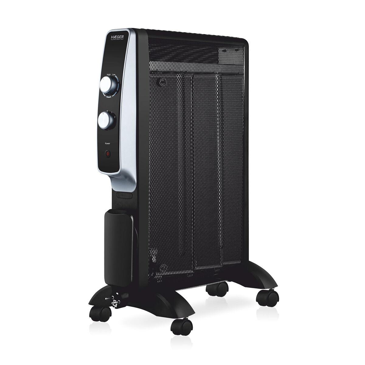 Calefactor Haeger Top Mica Black 1500 W