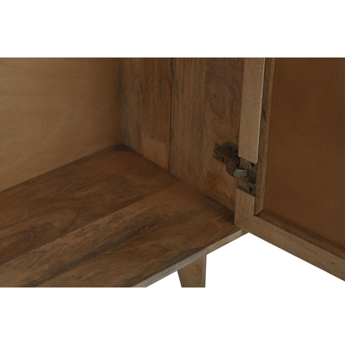 Mueble de TV DKD Home Decor Natural Marrón Madera de mango 180 x 40 x 60 cm