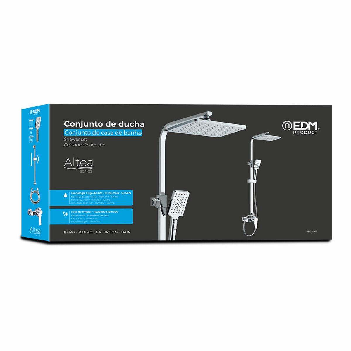 Columna de Ducha EDM 01144 Altea ABS Cromado