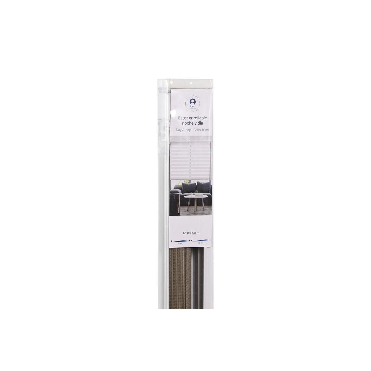 Estor Enrollable DKD Home Decor 120 x 190 cm Poliéster Aluminio