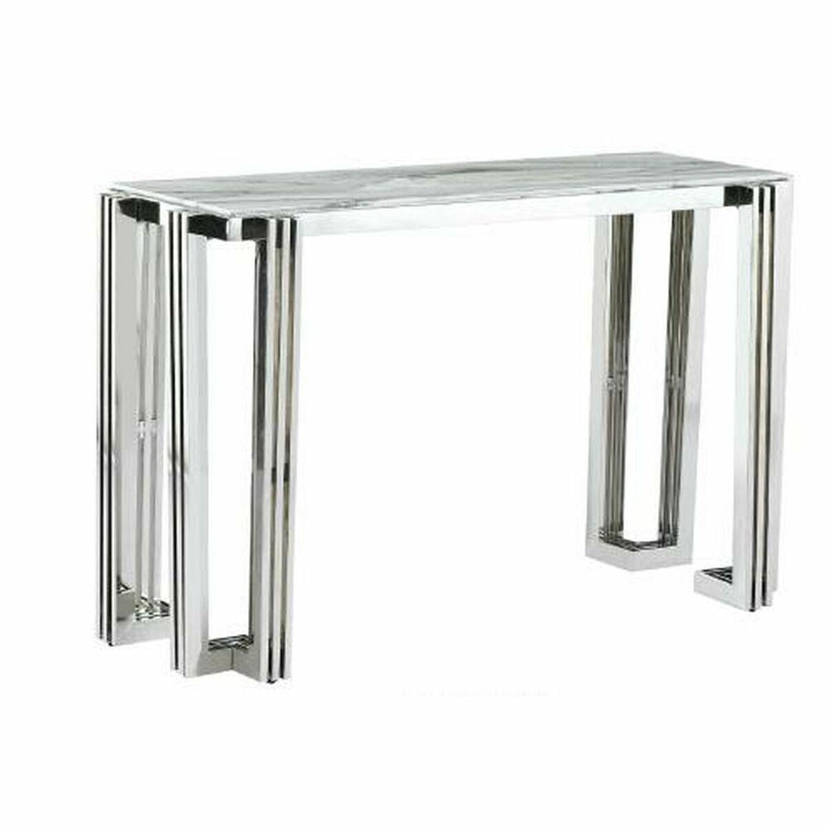 Recibidor DKD Home Decor Blanco Plateado 120 x 45 x 78 cm