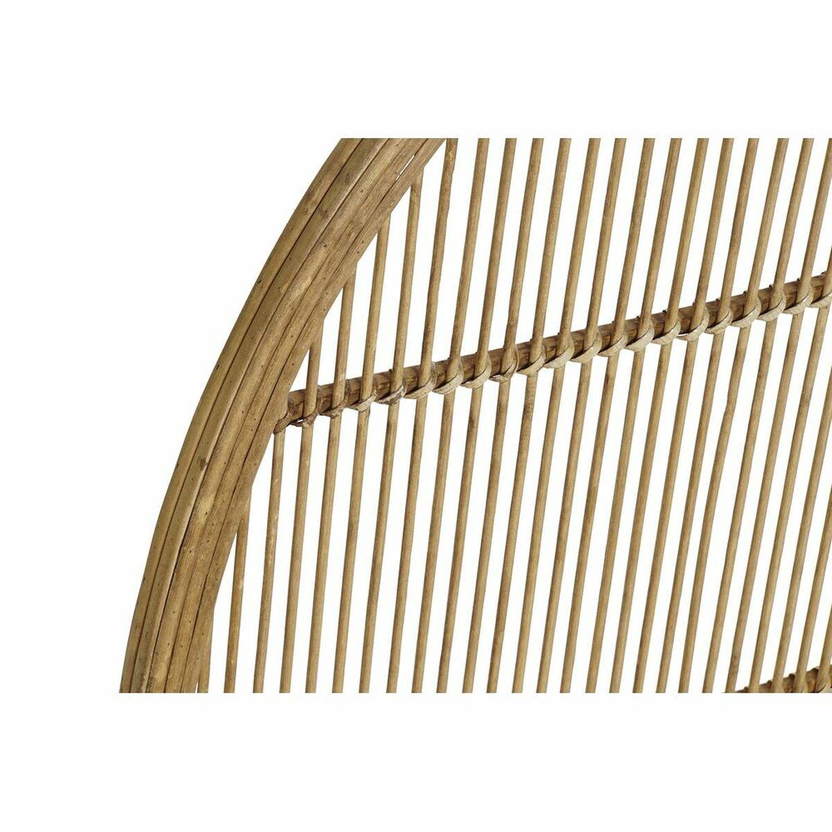 Cabecero de Cama DKD Home Decor Natural Marrón Ratán (160 x 4 x 80 cm)