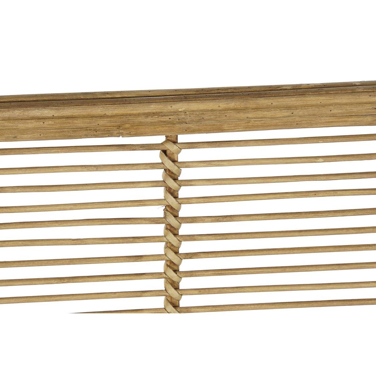 Cabecero de Cama DKD Home Decor Natural Marrón Ratán (160 x 4 x 80 cm)