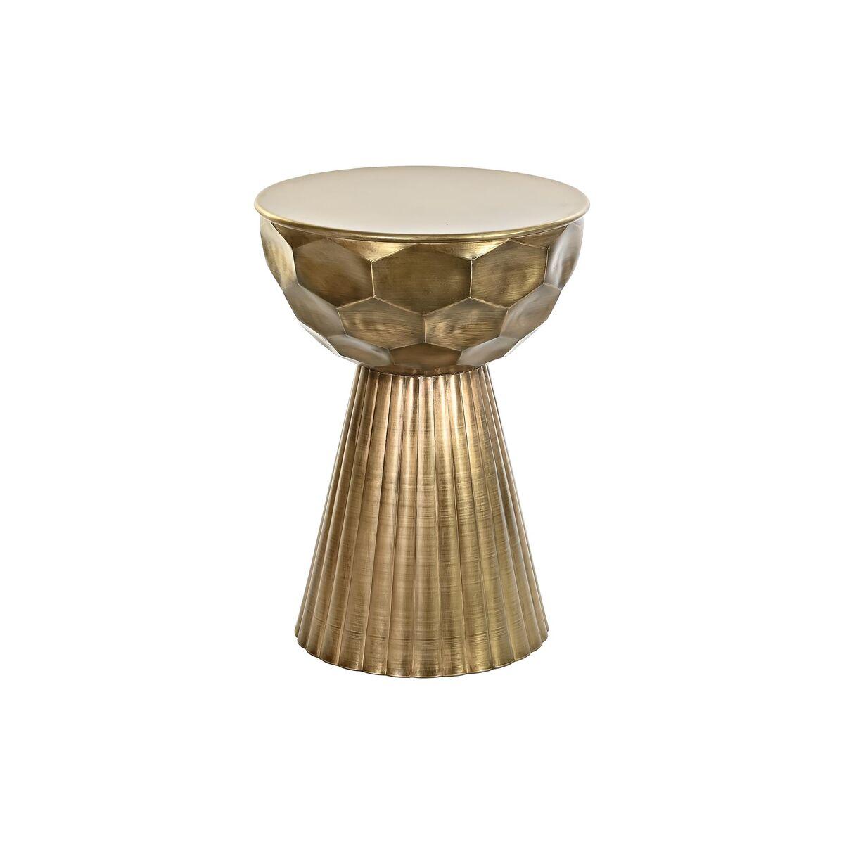 Mesa auxiliar DKD Home Decor Dorado Metal 39 x 39 x 54 cm