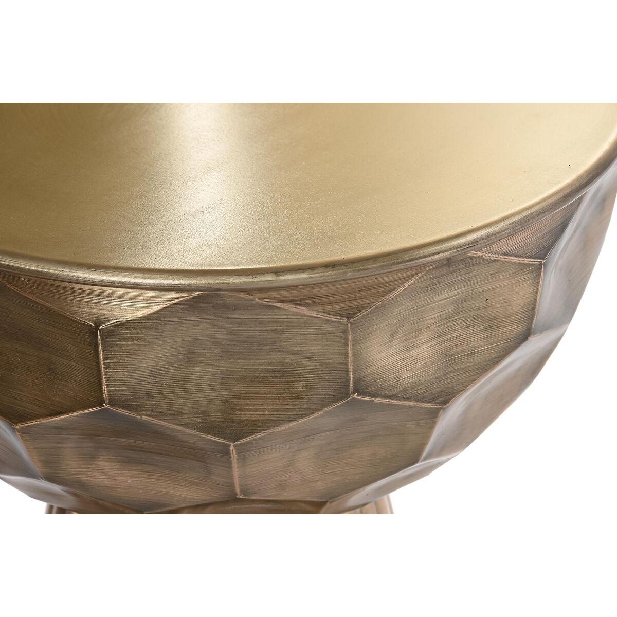 Mesa auxiliar DKD Home Decor Dorado Metal 39 x 39 x 54 cm