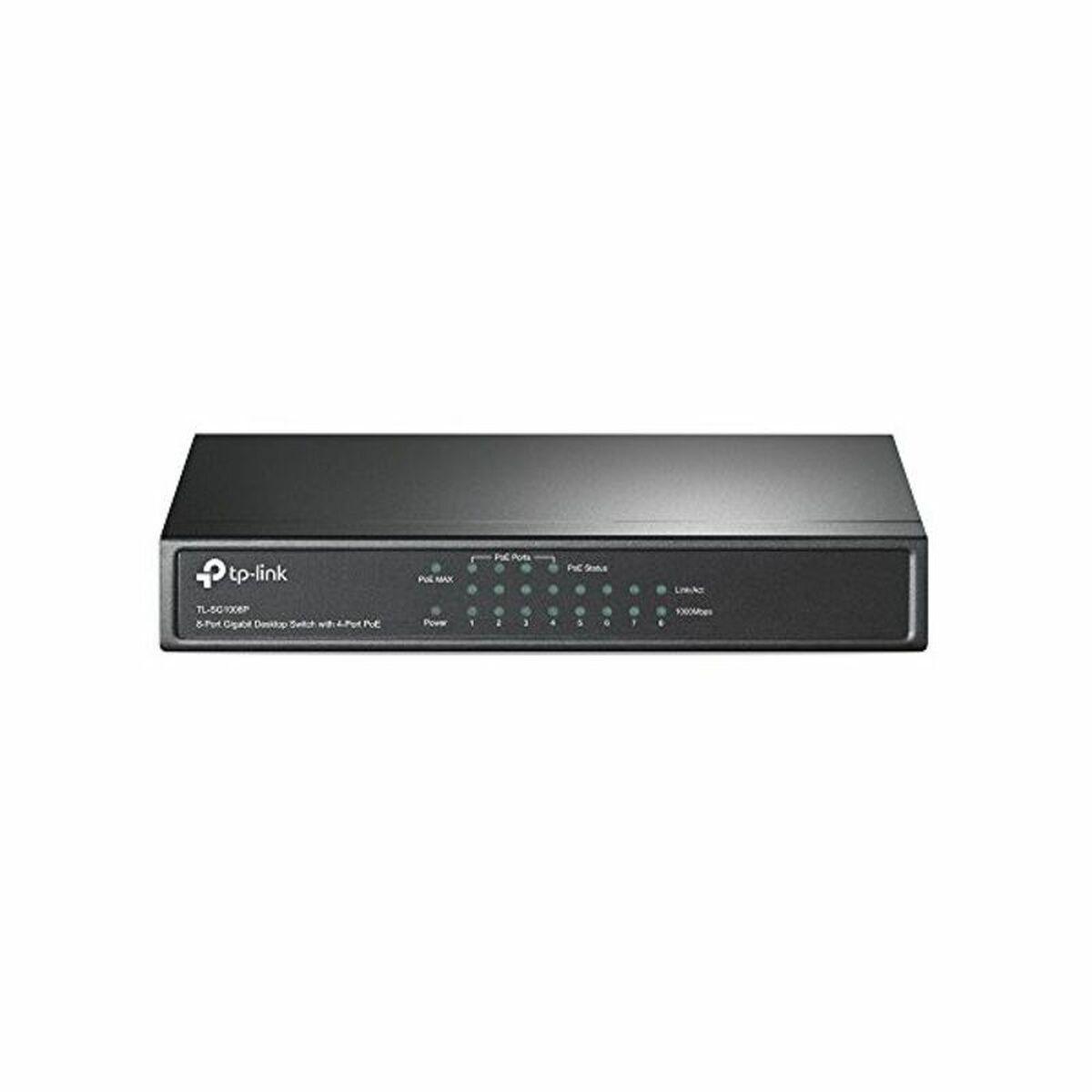 Switch de Sobremesa TP-Link TL-SG1008P Negro