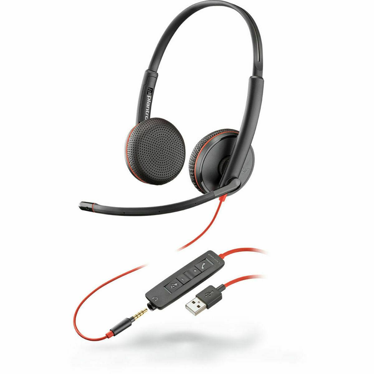 Auriculares con Micrófono Poly Blackwire C3225 (Reacondicionado A+)