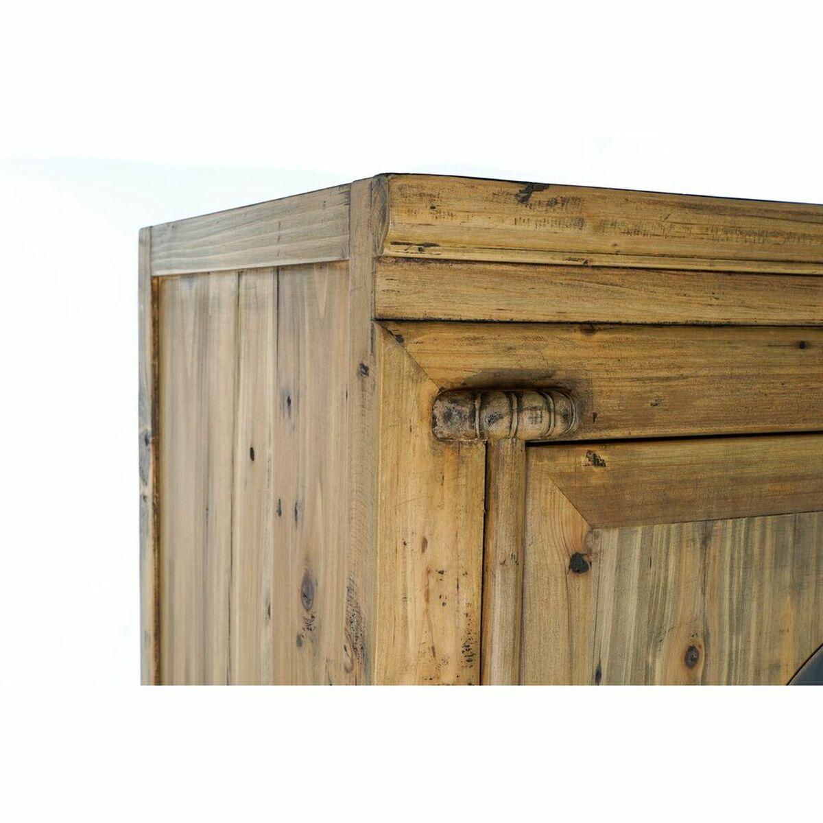 Armario DKD Home Decor Natural Metal Abeto 85 x 44 x 194 cm