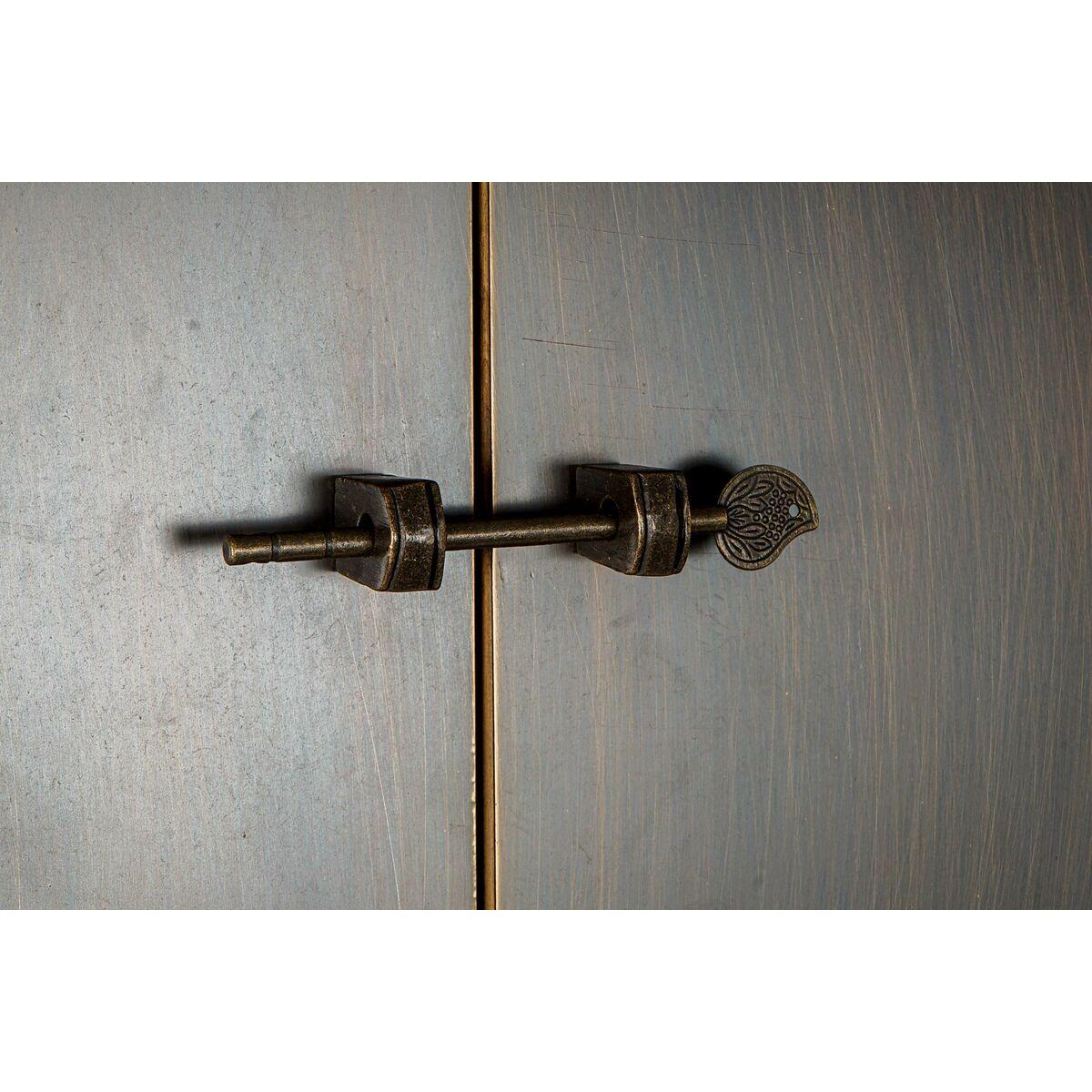 Armario DKD Home Decor Natural Metal Abeto 85 x 44 x 194 cm
