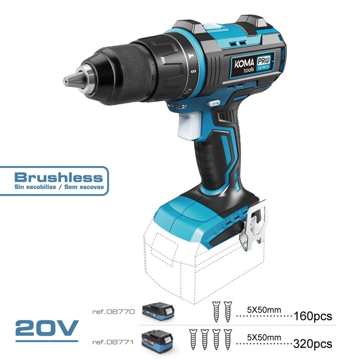 Atornillador Koma Tools Pro Series 20 V