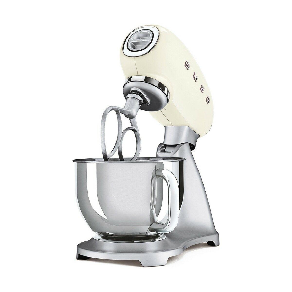 Batidora-Amasadora Smeg SMF02CREU Crema 800 W