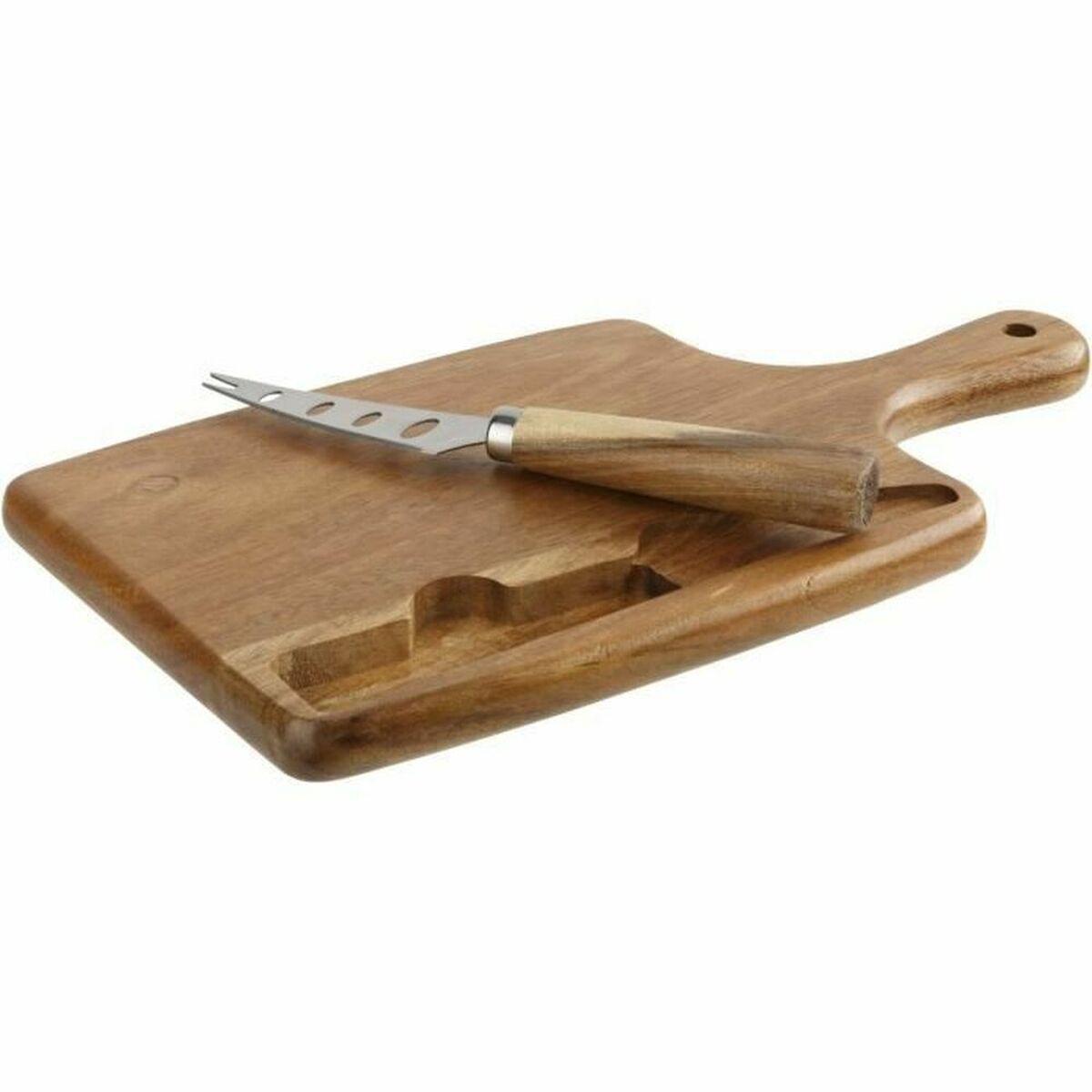 Tabla de cortar Cosy & Trendy Madera de acacia (26 x 23 x 1,5 cm)