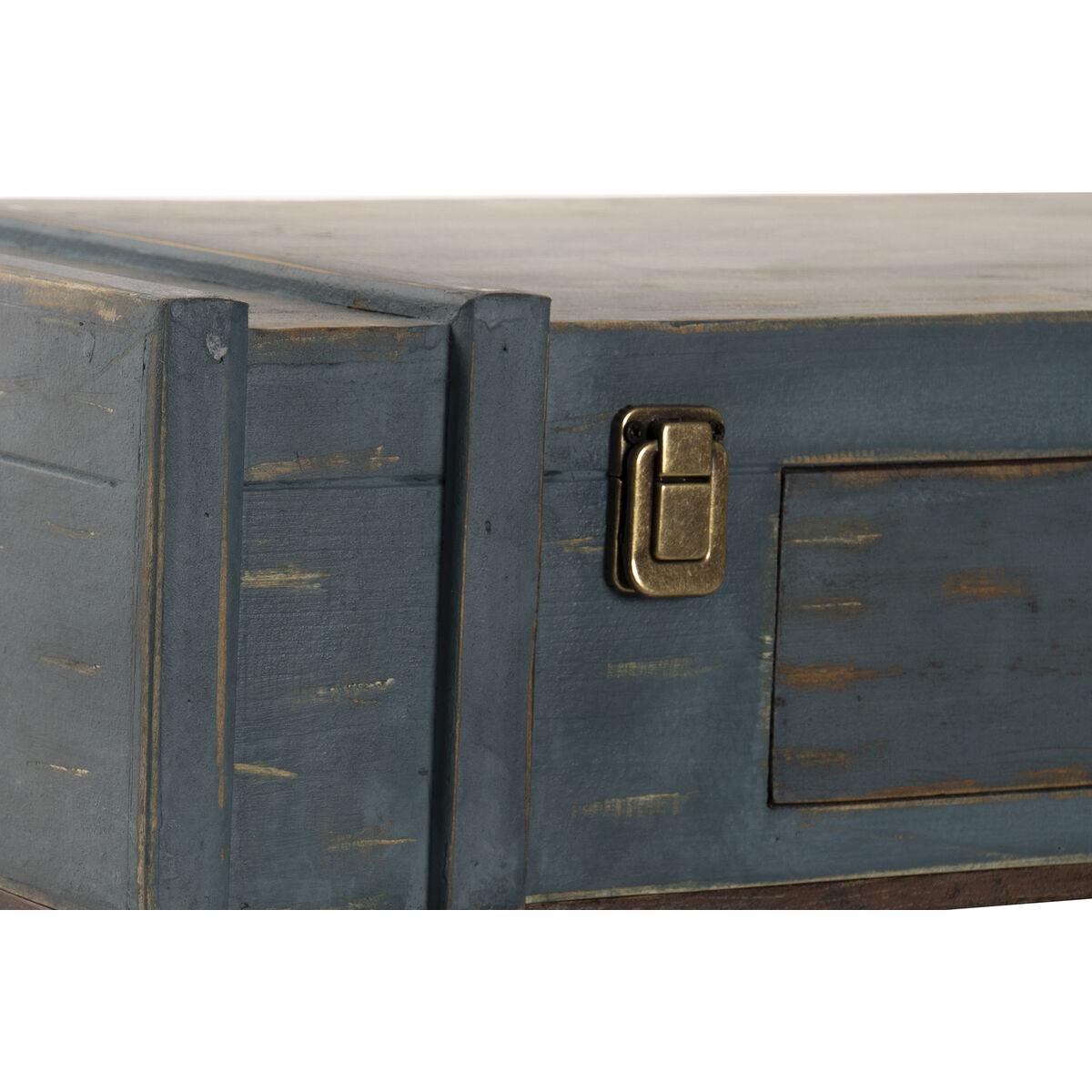 Consola DKD Home Decor Azul Metal Abedul 101 x 42 x 82 cm