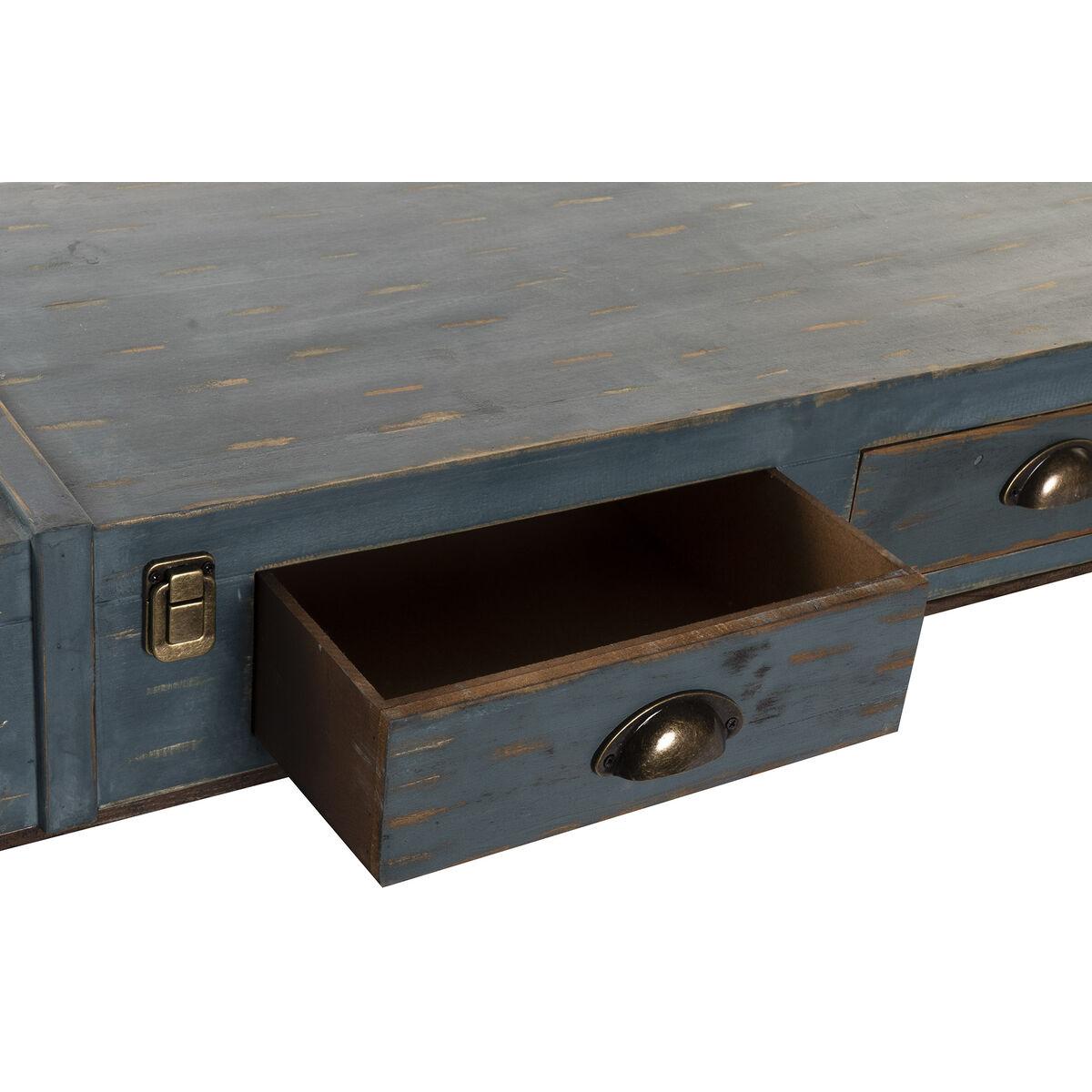 Consola DKD Home Decor Azul Metal Abedul 101 x 42 x 82 cm