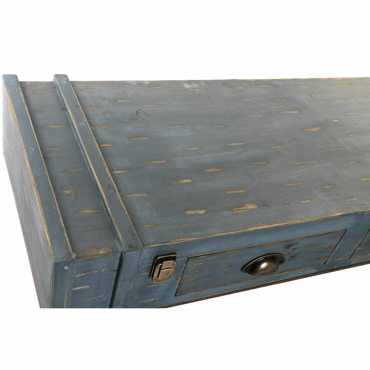 Consola DKD Home Decor Azul Metal Abedul 101 x 42 x 82 cm